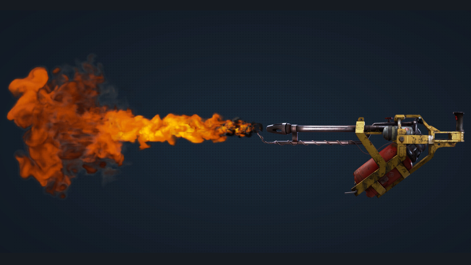 ArtStation Flamer from Fallout 4