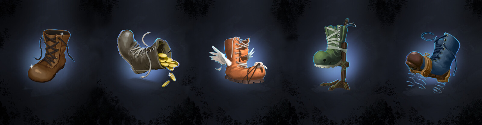 The bog boot collection.