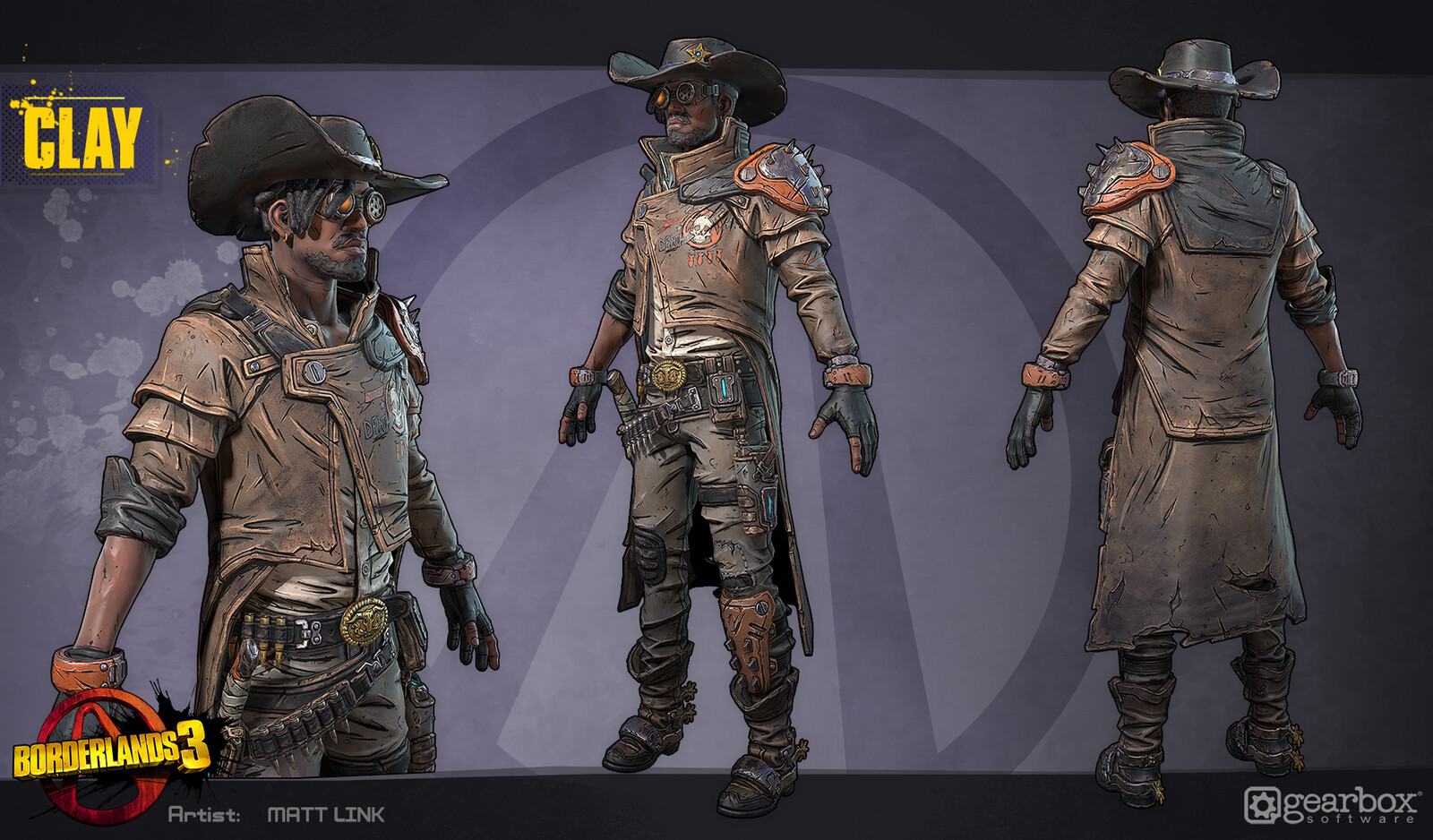 Matt Link Borderlands 3 Clay