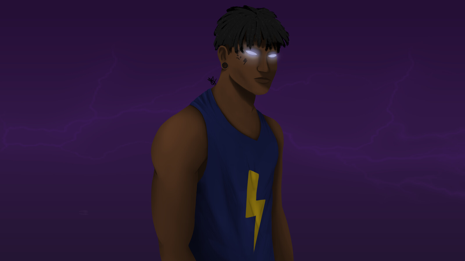 Artstation Static Shock Jhonathan Nascimento