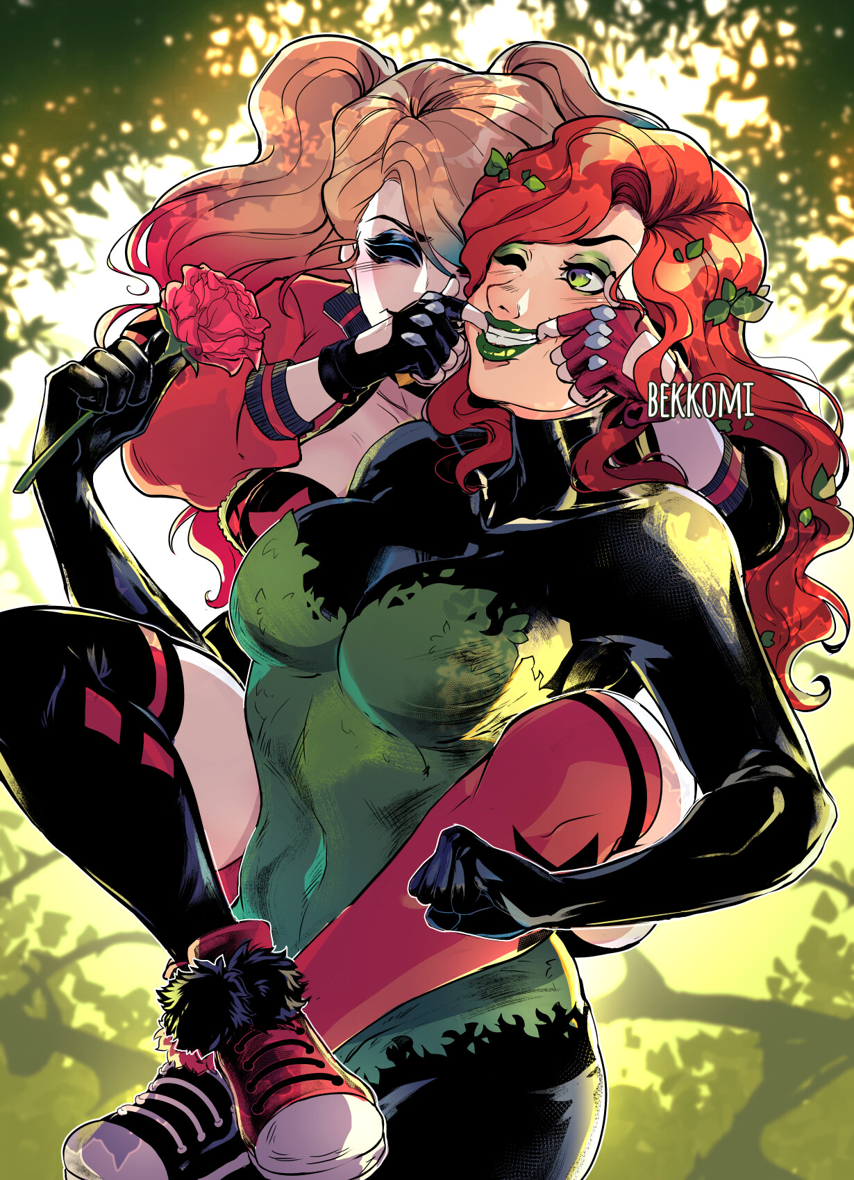 Harley Quinn/Poison Ivy.