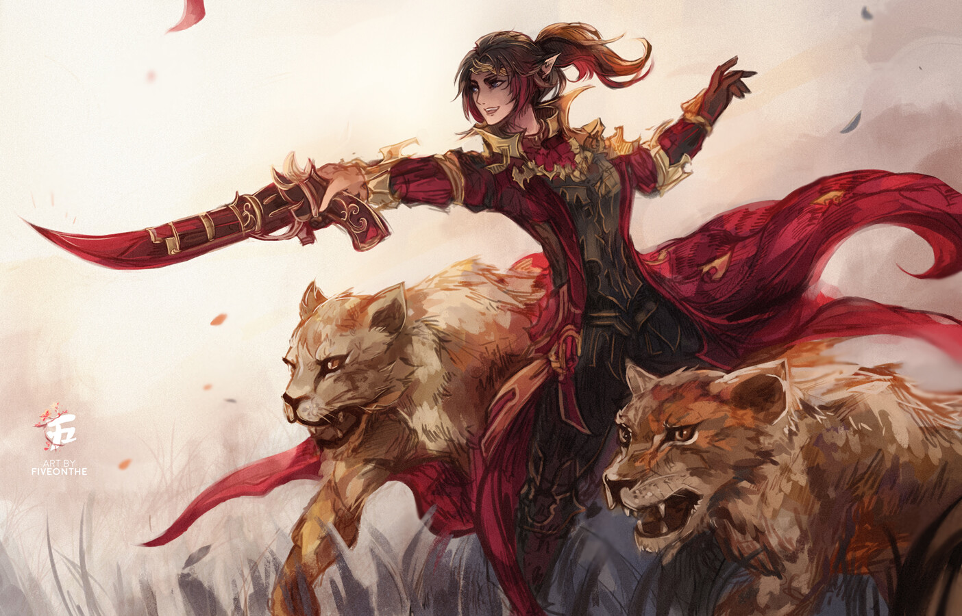 ArtStation - Lioness.