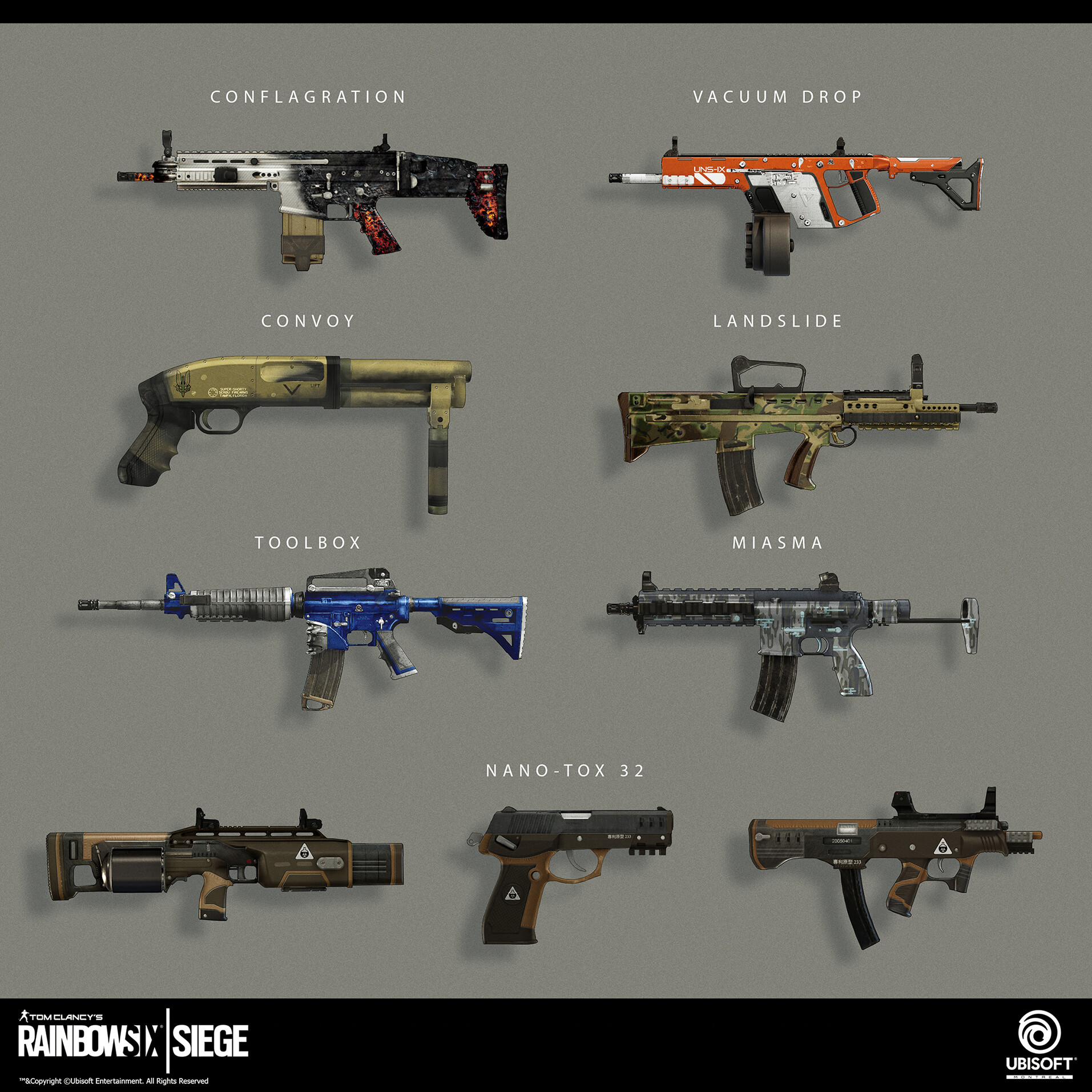 rainbow six siege gun skins rainbow six siege gun skins