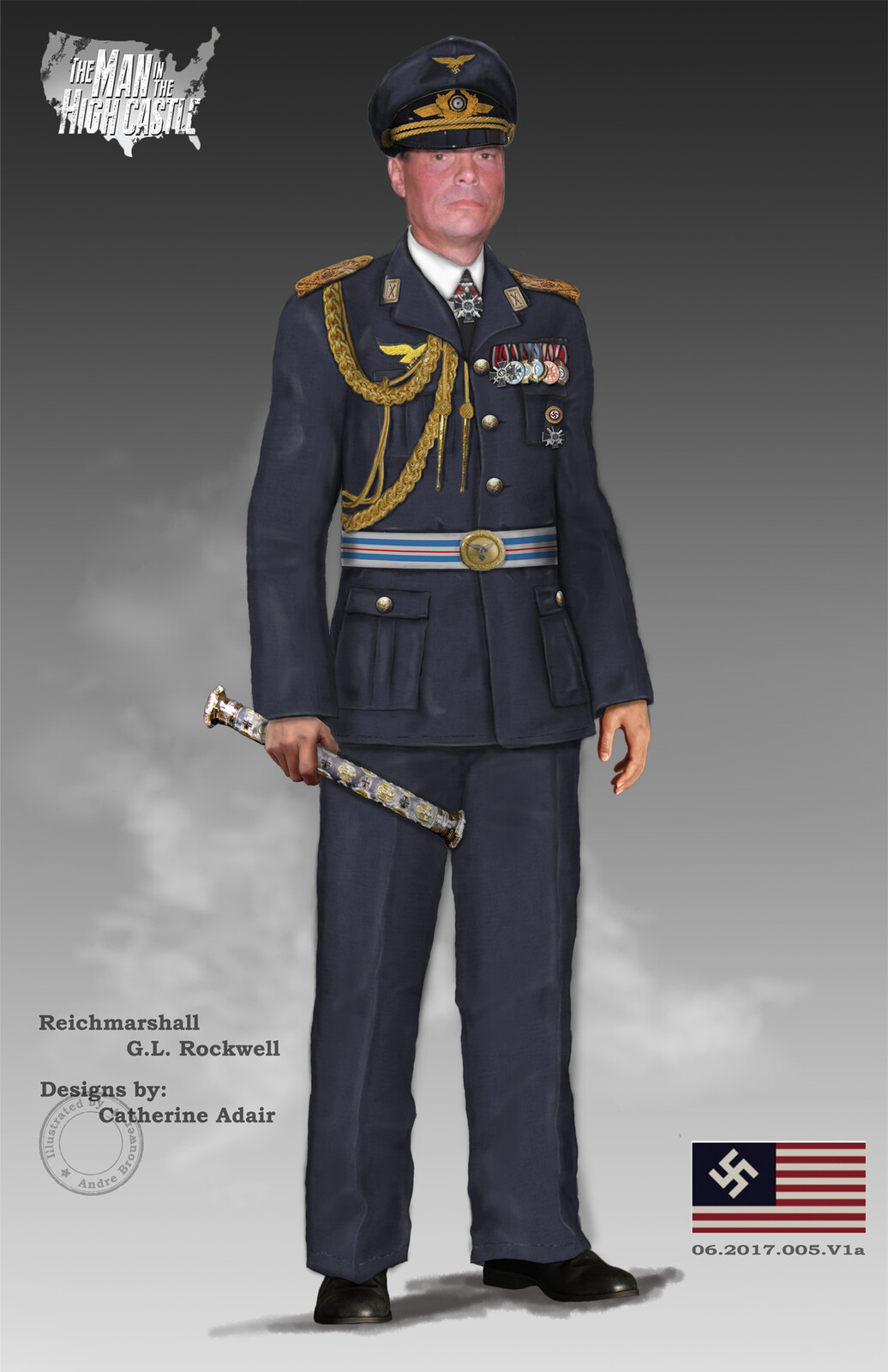 Dornier Do 31 Man In The High Castle Andre' Brouwer - The Man in the High Castle Season 3