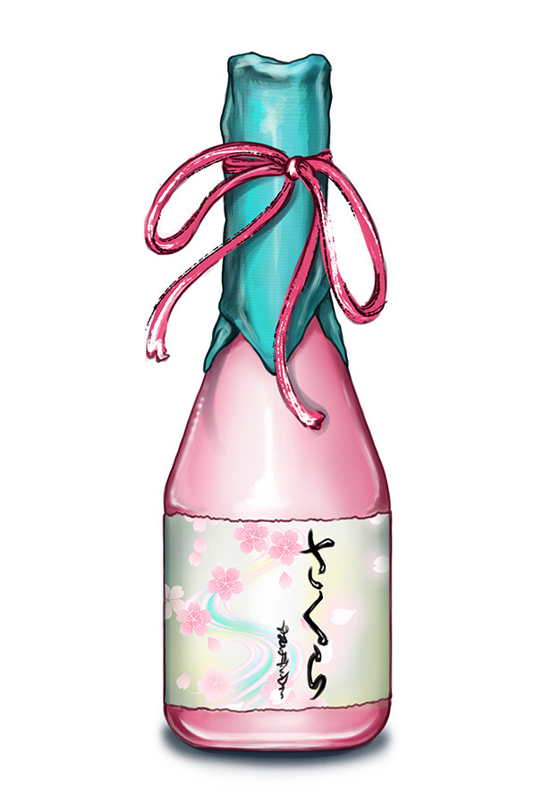 bottled sake