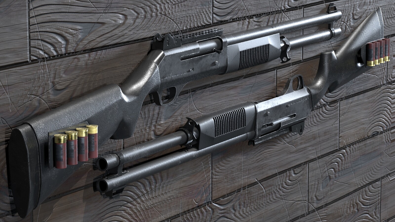 Fallout 4 agency arms benelli m2 фото 27