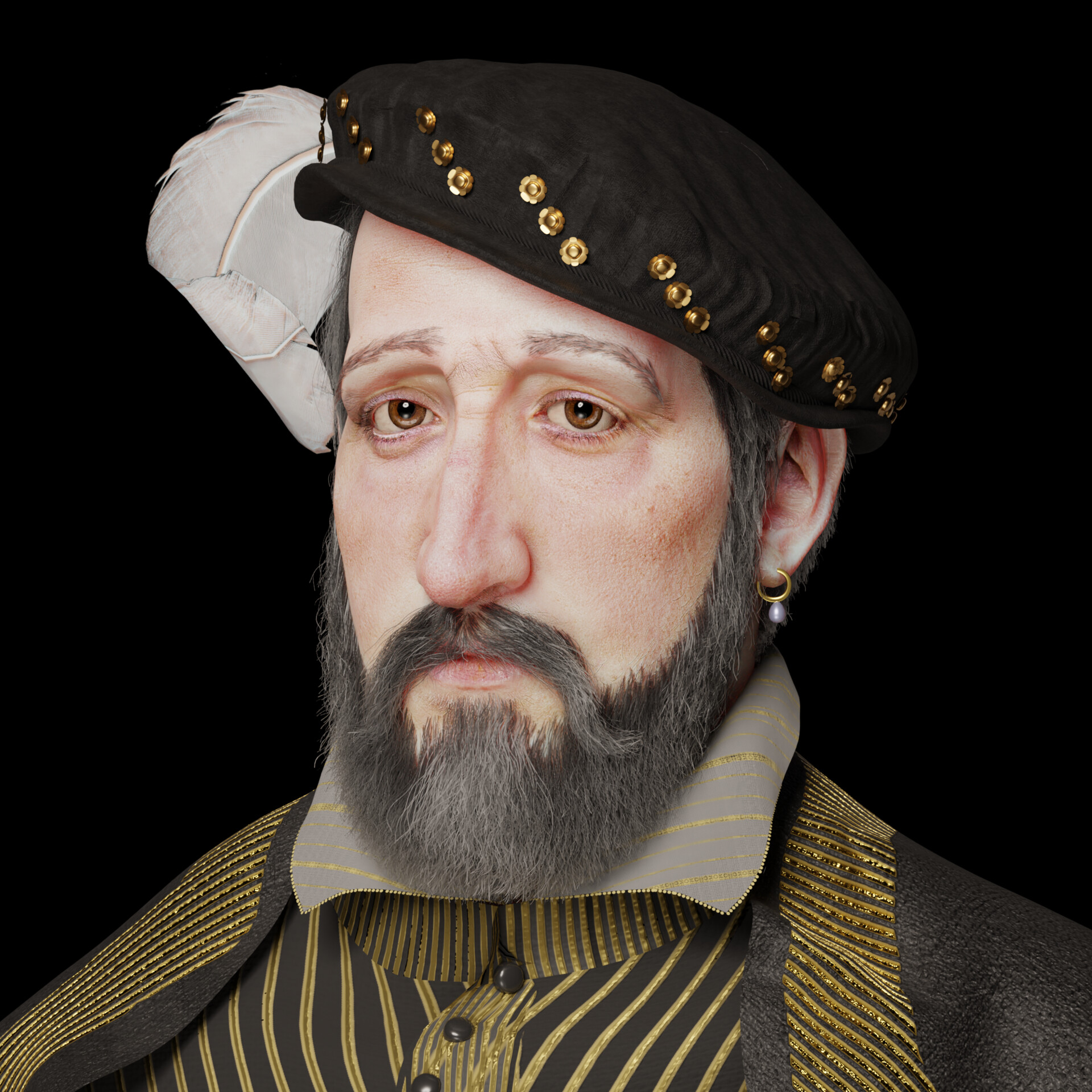 ArtStation - Henry II of France 1519 - 1559