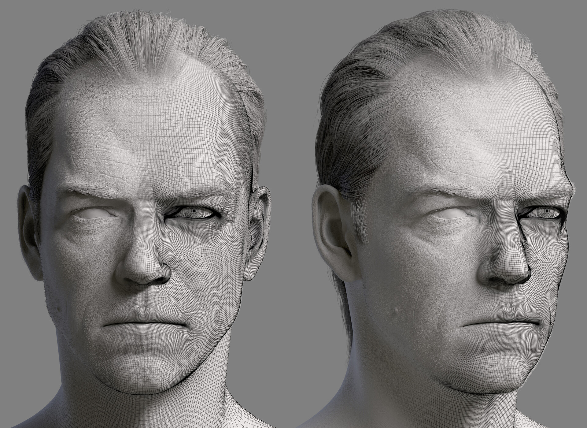 Double V - Hugo Weaving - 3D Character