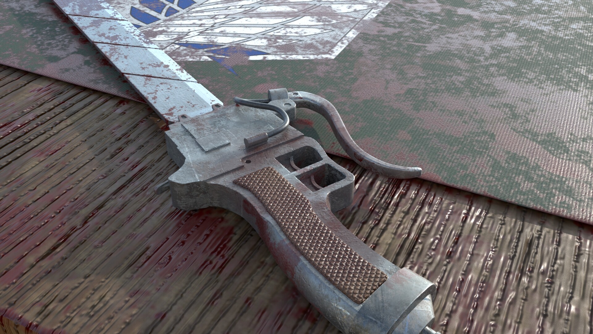 Artstation Shingeki No Kyojin Attack On Titans Maneuver Gear