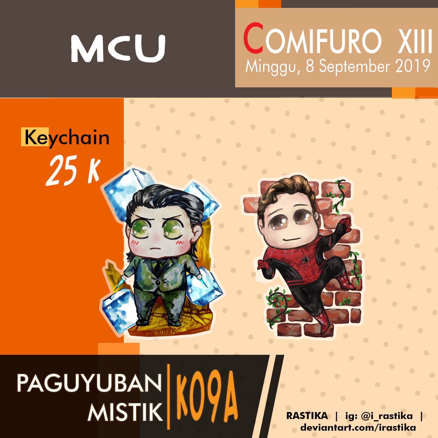 ArtStation comifuro 13 catalogue Paguyuban mistik K09A