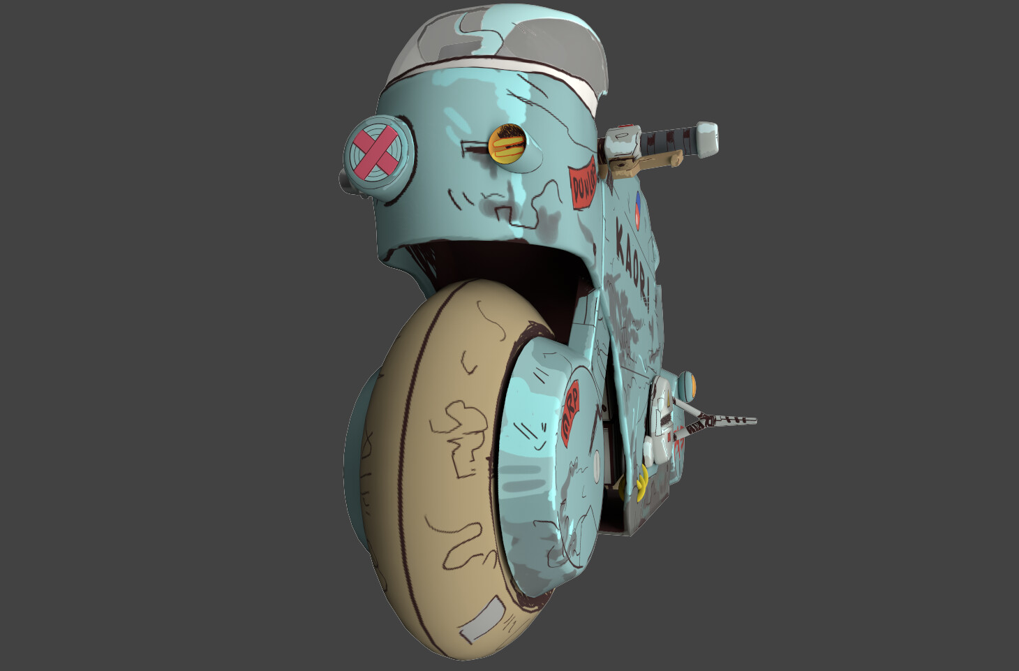 Akira tetsuo motorcycle cheap