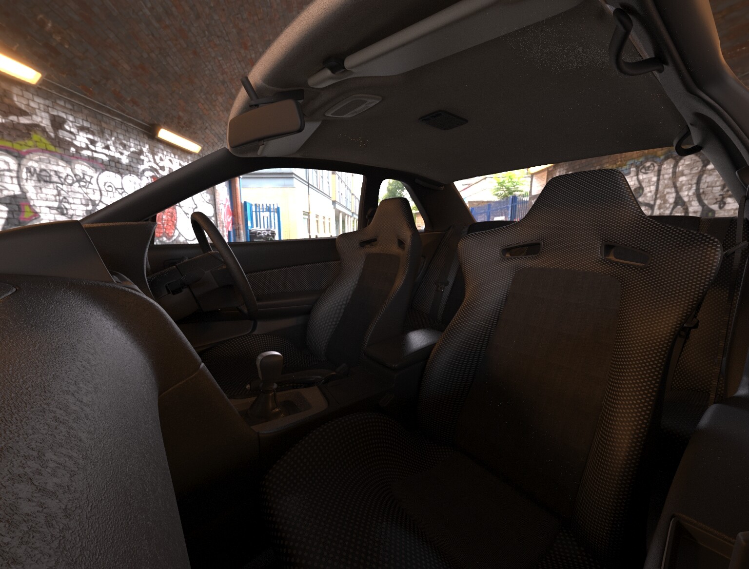 Artstation Nissan Skyline Gtr 34 V Spec Nur Interior