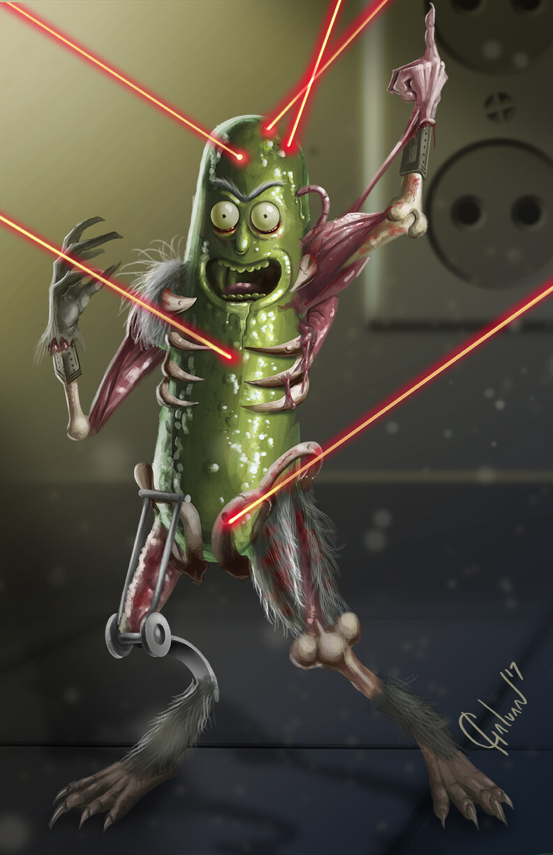 Sexy Pickle Rick