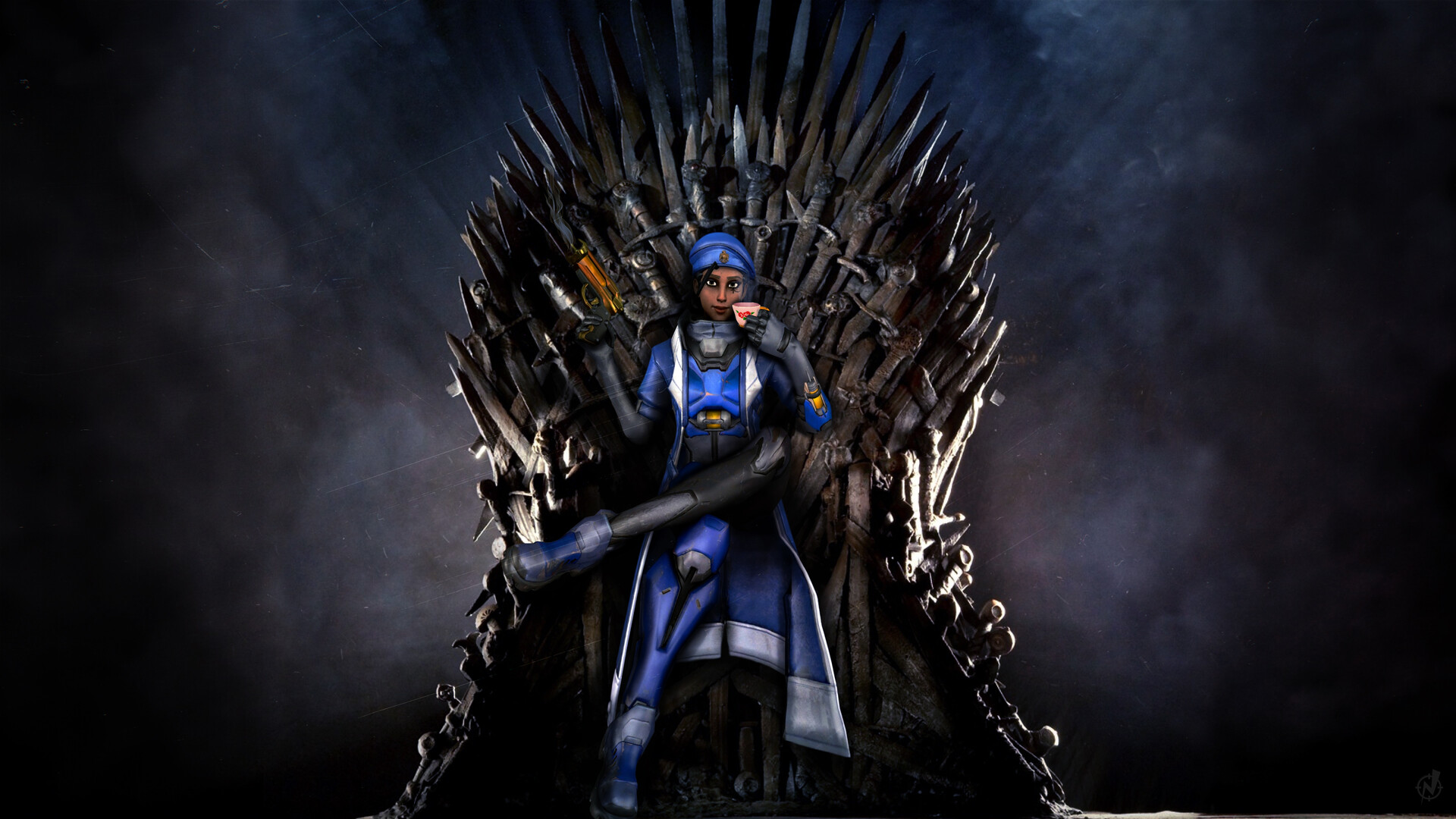 Artstation Overwatch Iron Throne Wallpaper Series All In Order Nicole Ws