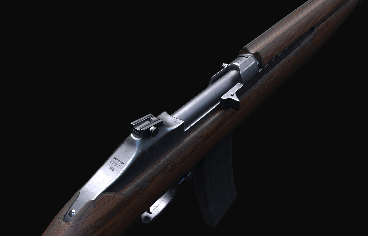 Artstation M2 Carbine James Hayes