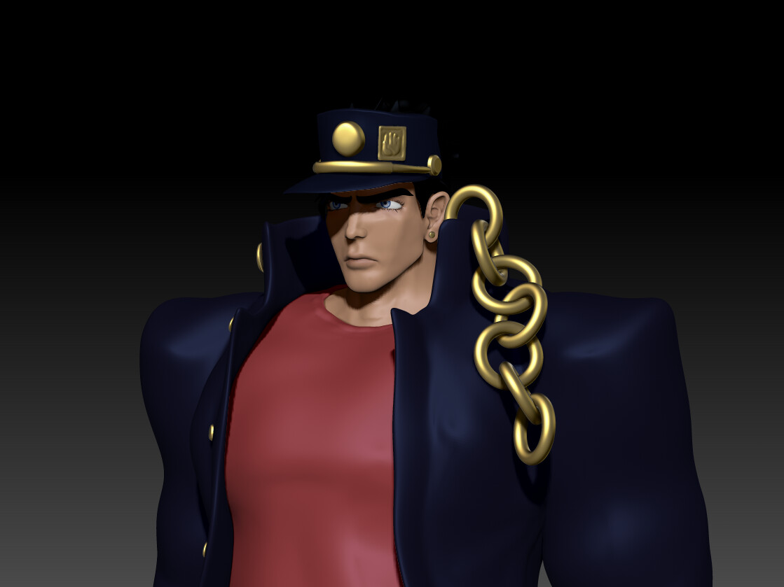 ArtStation - Jotaro Kujo (Part 4), 3D Model