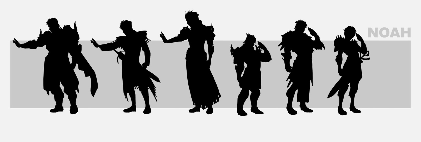 Noah's silhouette exploration