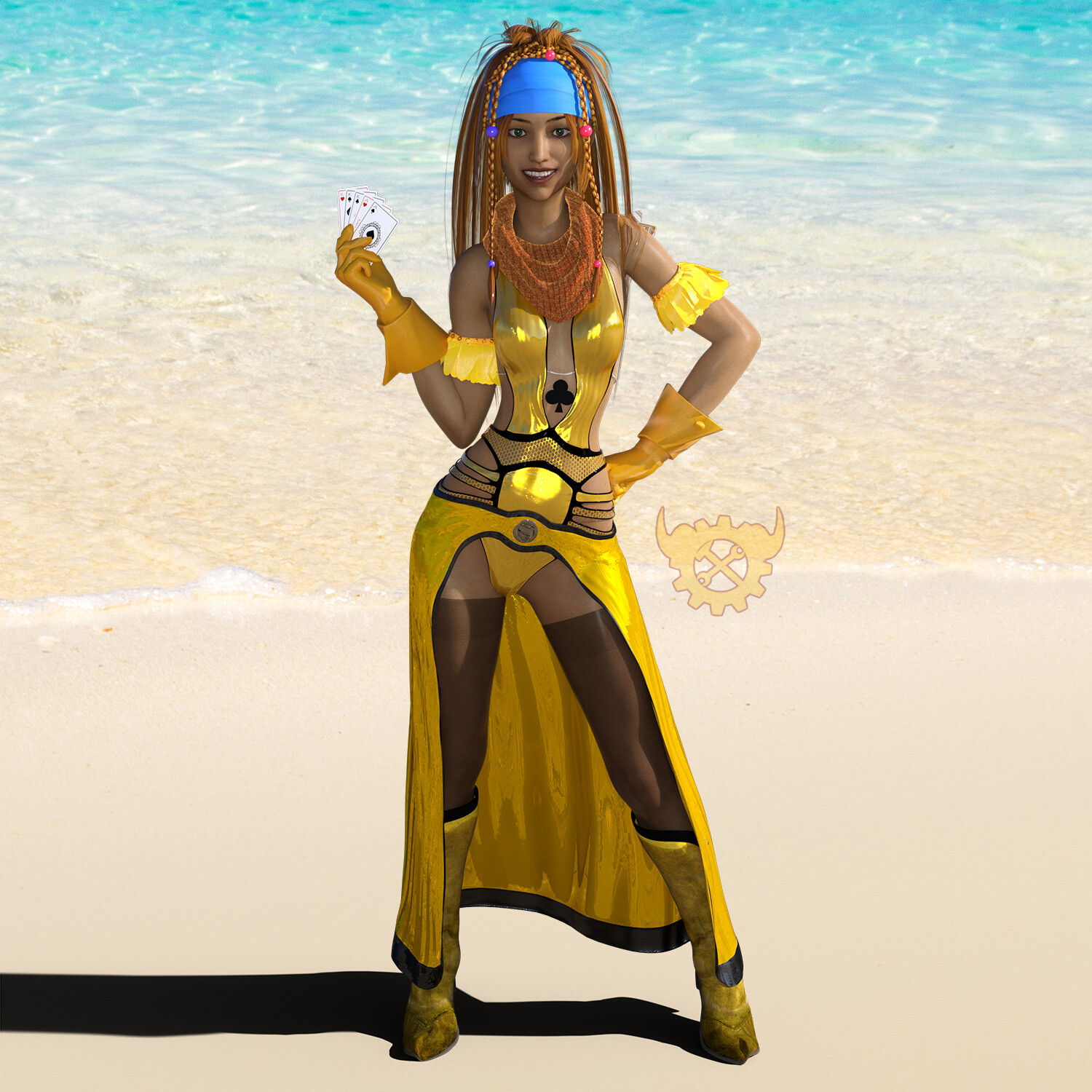 Artstation Rikku Lady Luck Hespera Smith Will lady luck help him survive what will come? artstation rikku lady luck hespera