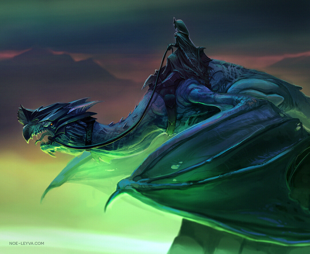 Noe Leyva Fell Beast A fell beast stalks the battlefield in the lord of the rings: noe leyva fell beast