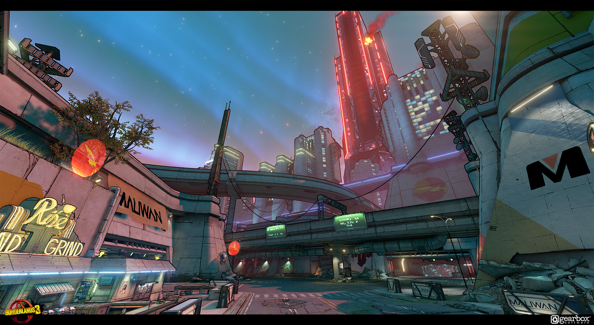 Borderlands 3 меридиан карта