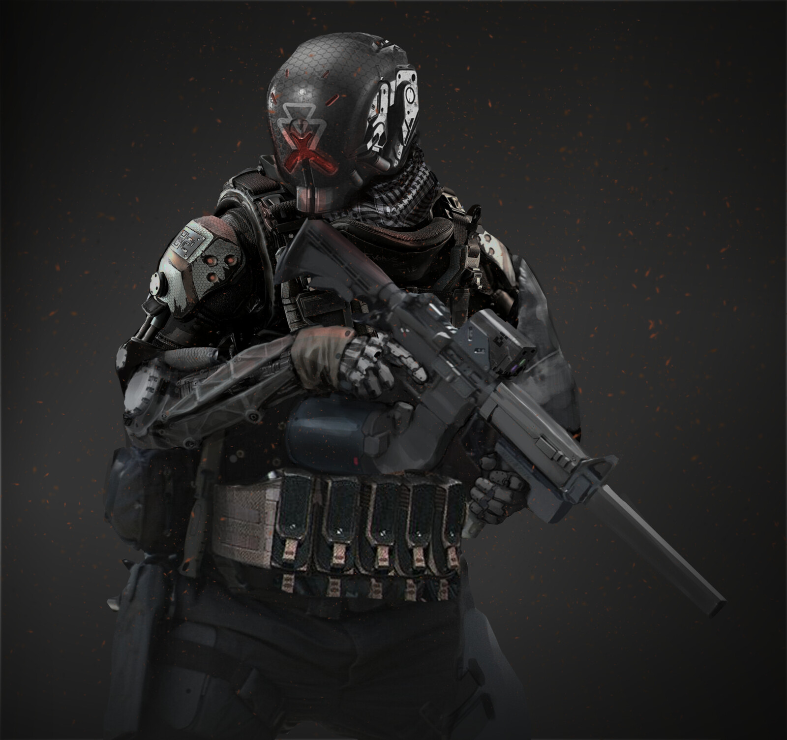 Artstation Sci Fi Soldier Matthias Doci