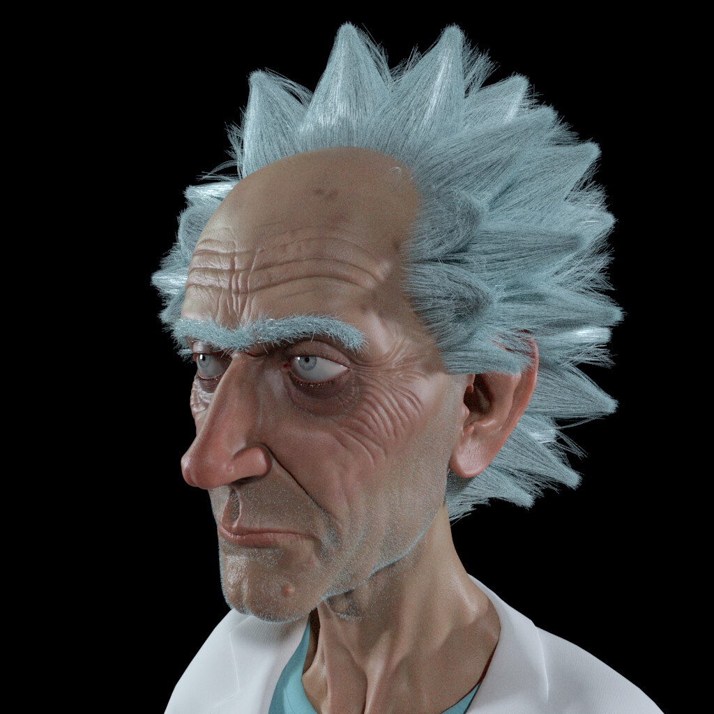 Artstation Rick Sanchez Joe Parente,Sub Zero Horse Pictures
