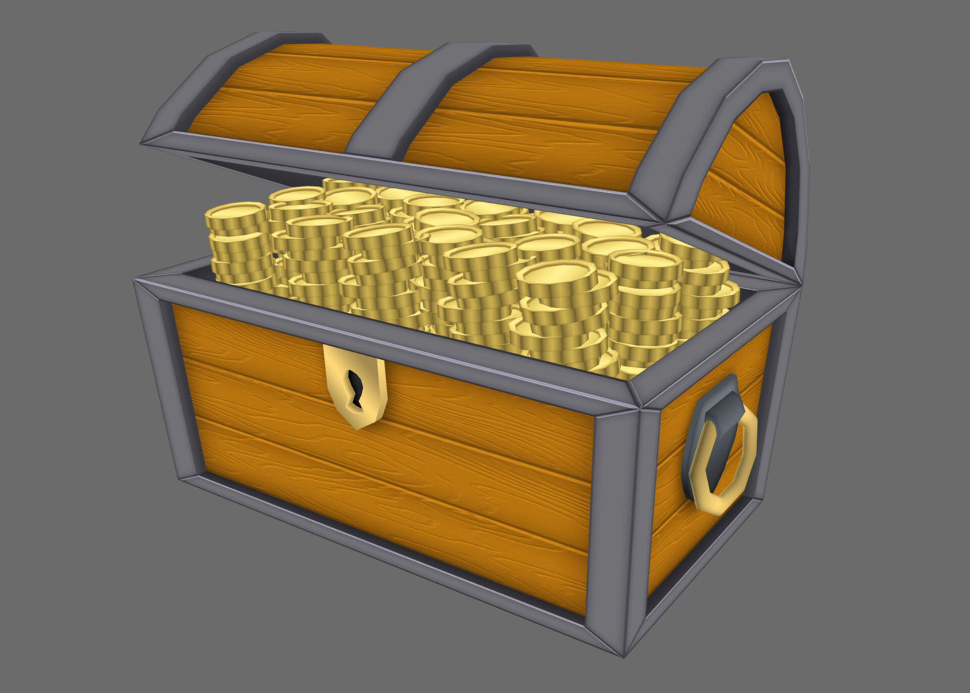 ArtStation - Animated Treasure Chest
