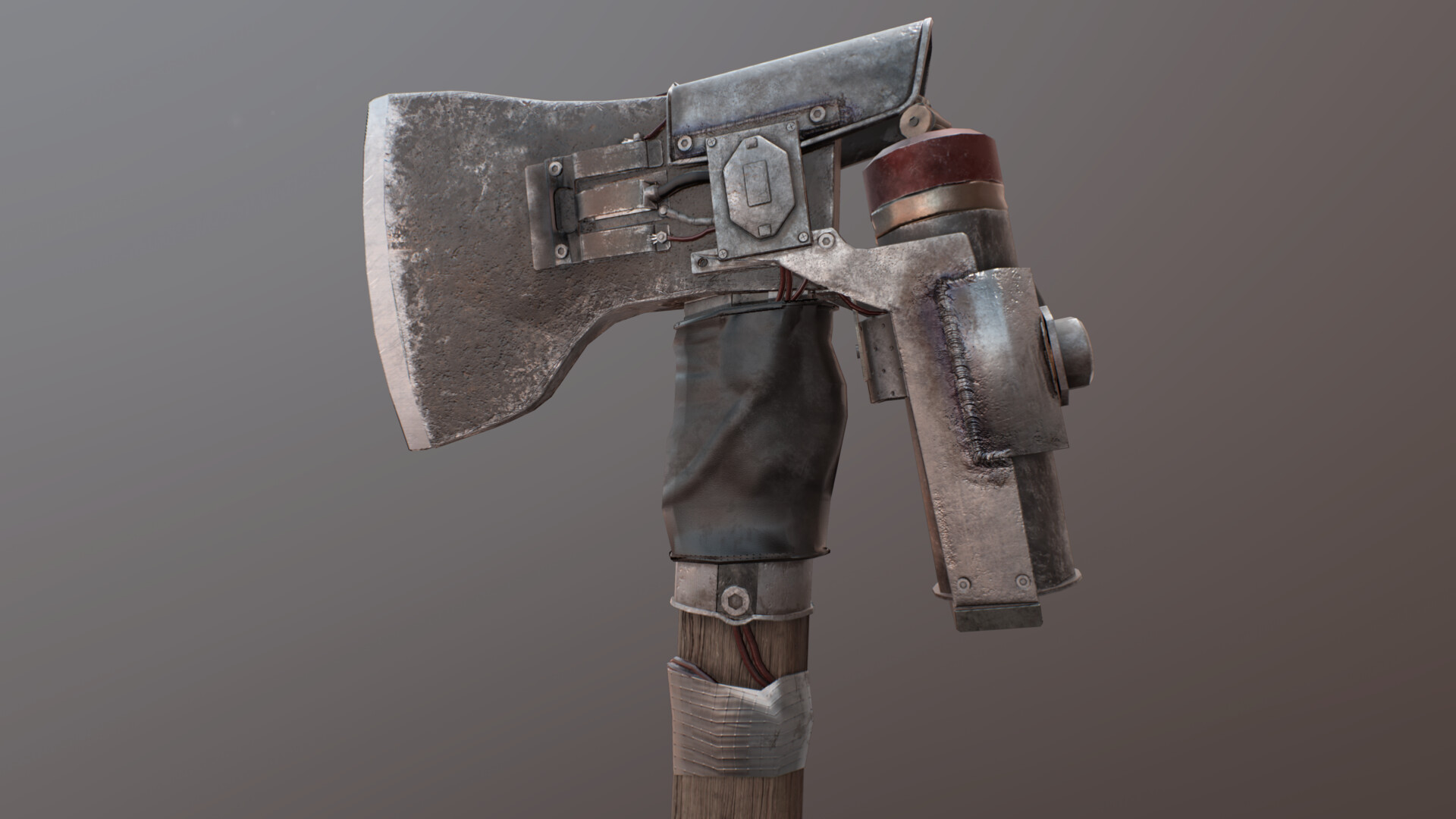 ArtStation Post Apocalyptic Axe