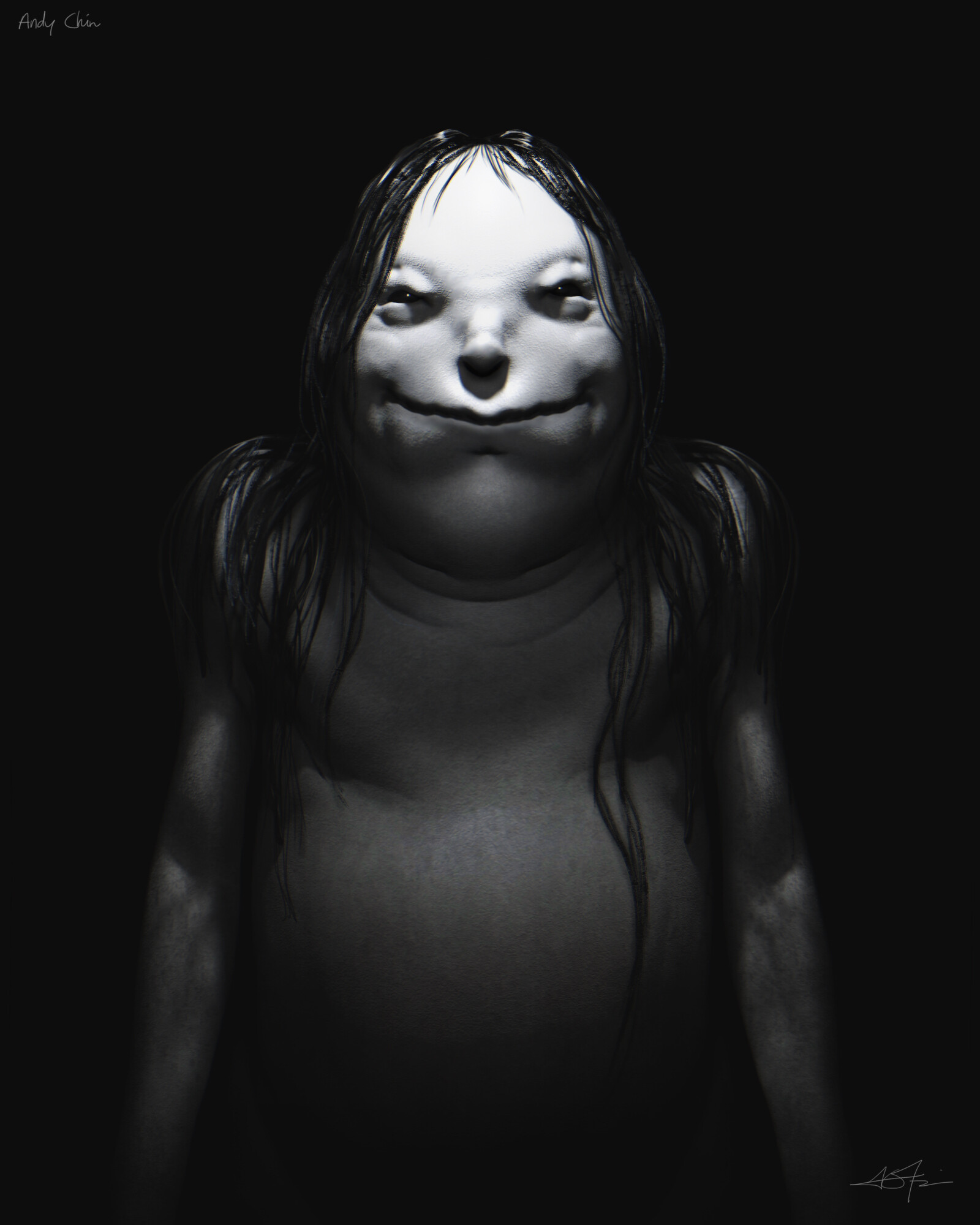 The art of andy chin the pale lady