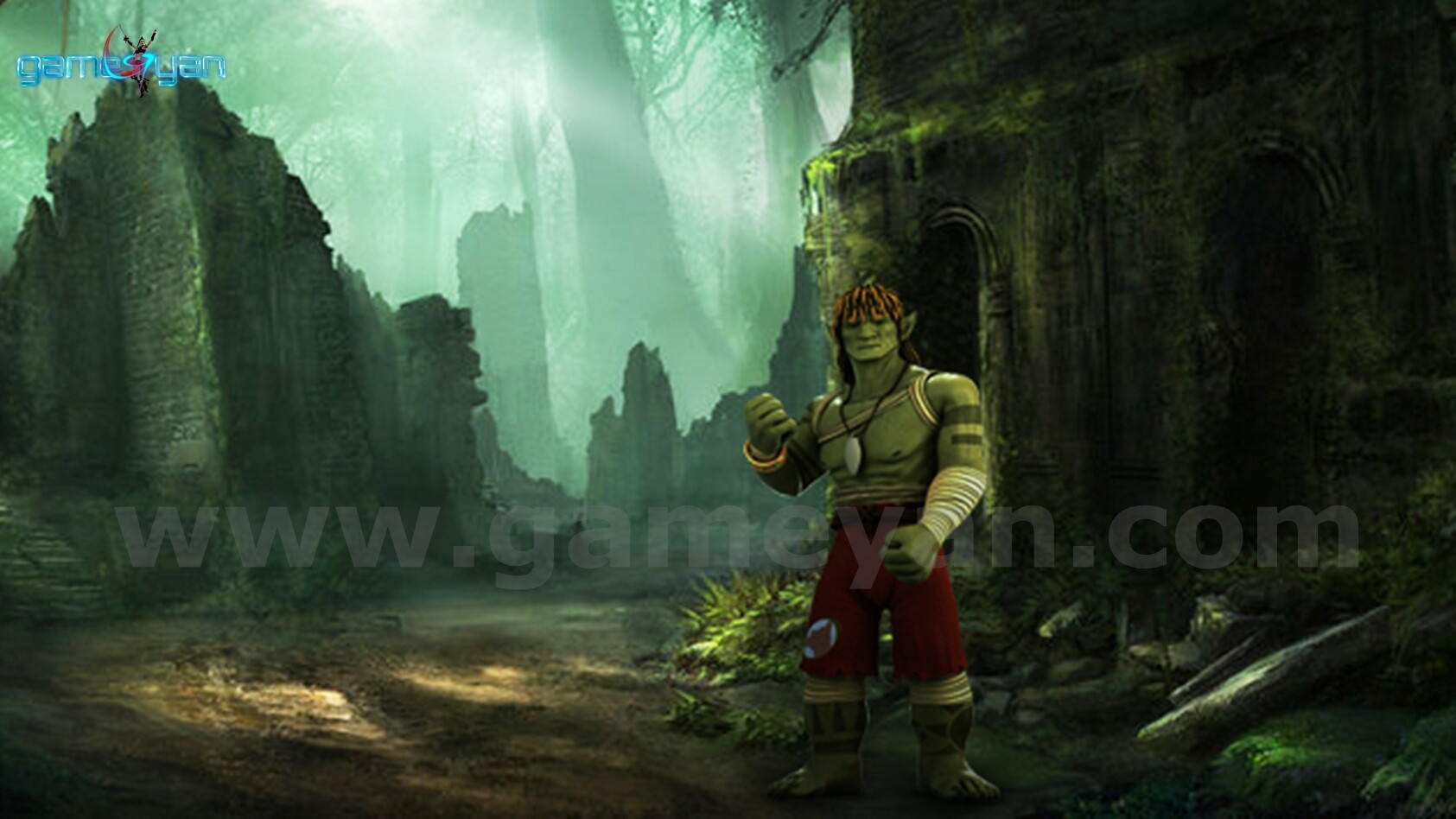 Gameyan Studio 3d Buddy Warrior Creature Character Animation