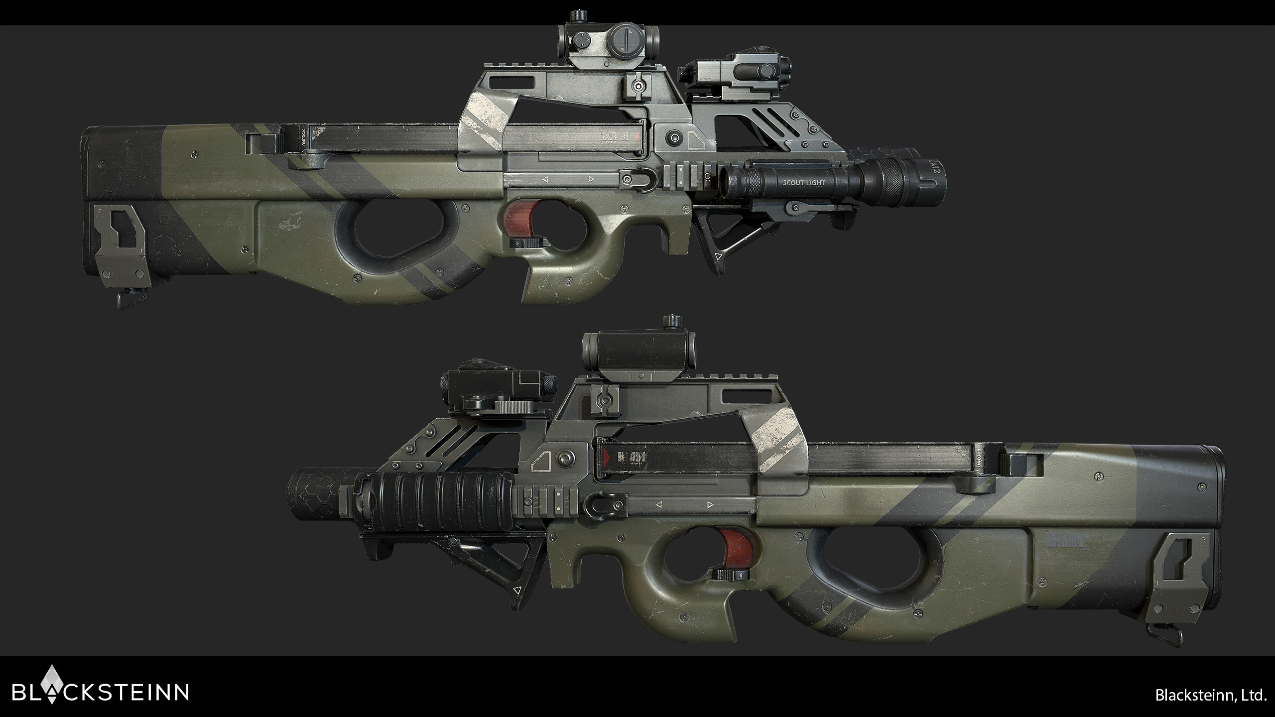 Blacksteinn - P90