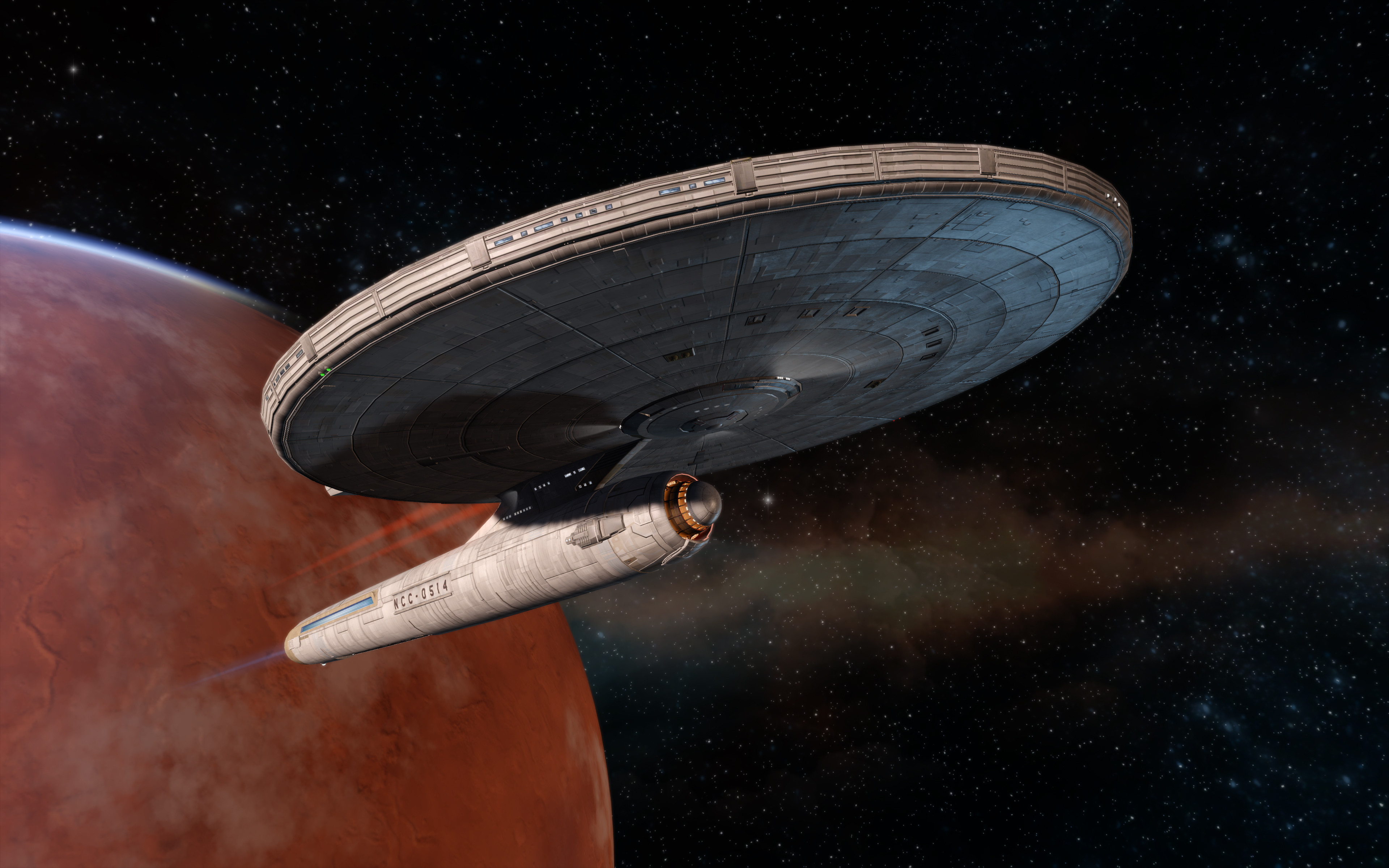 Star Trek Online in-game screenshot - Model by Tobias Richter, material by Thomas Marrone