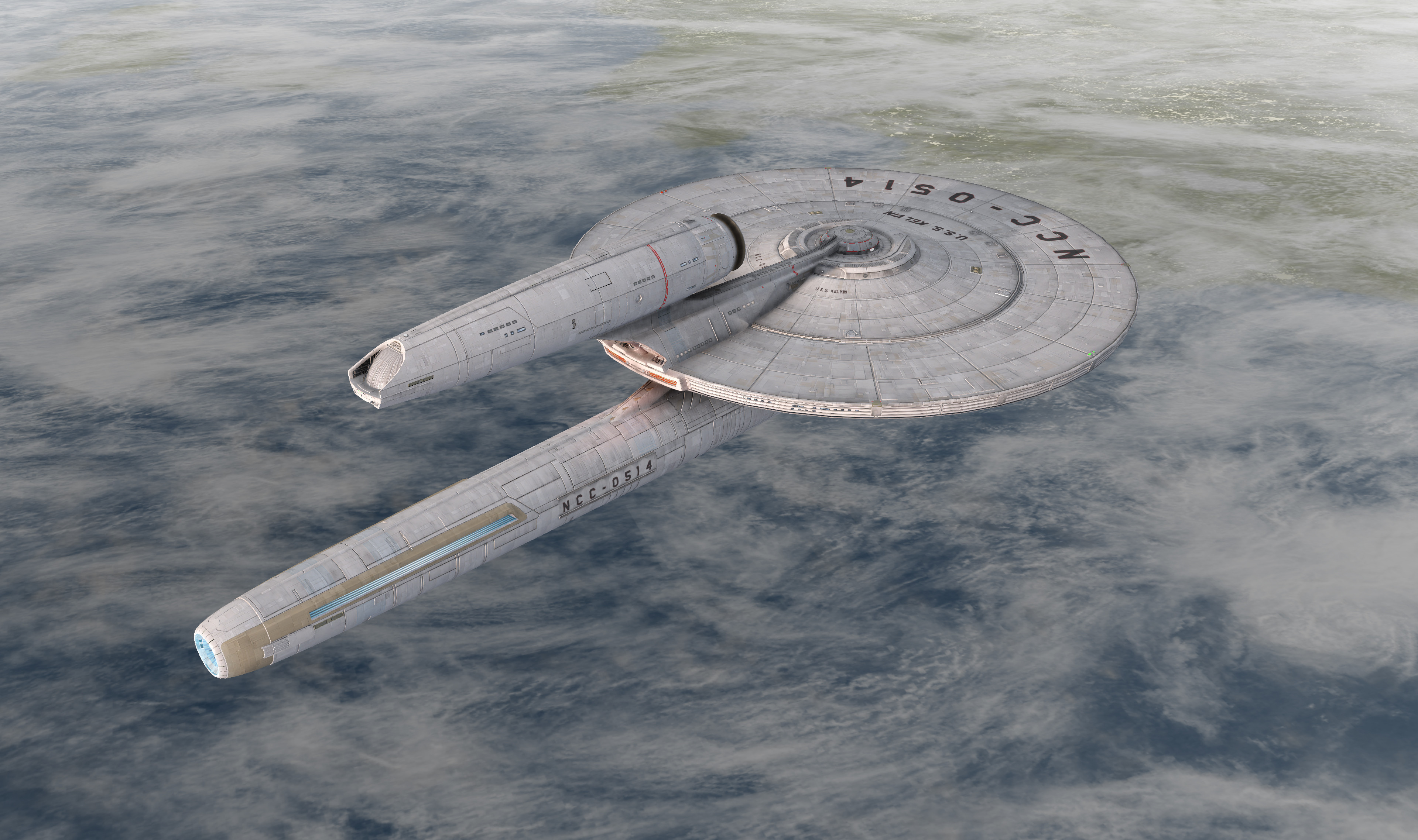 Star Trek Online in-game screenshot - Model by Tobias Richter, material by Thomas Marrone