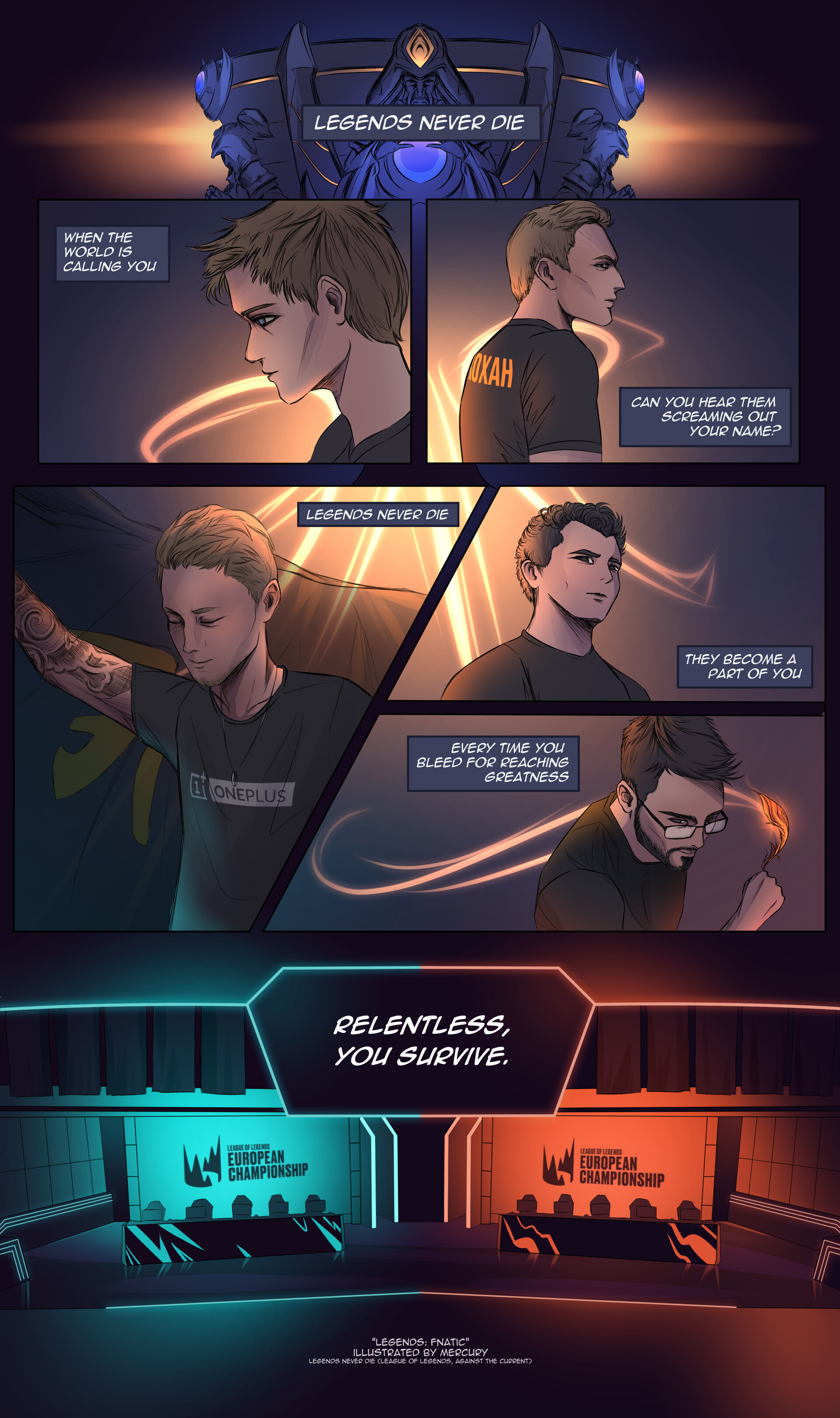 Mercury - COMIC: Fnatic Legends, image size:1920x3240