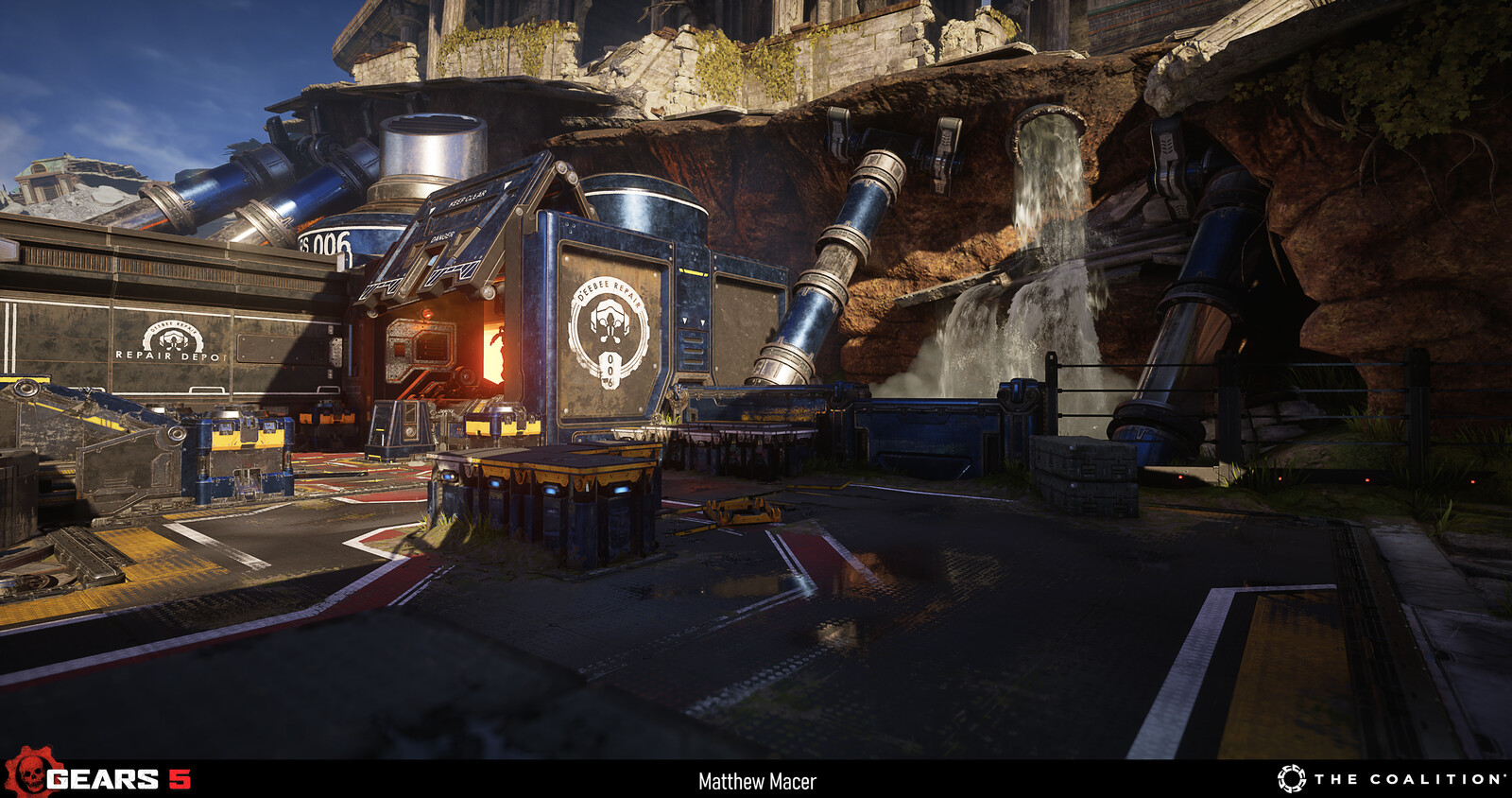 Matthew Macer Gears 5 Training Grounds MP Map