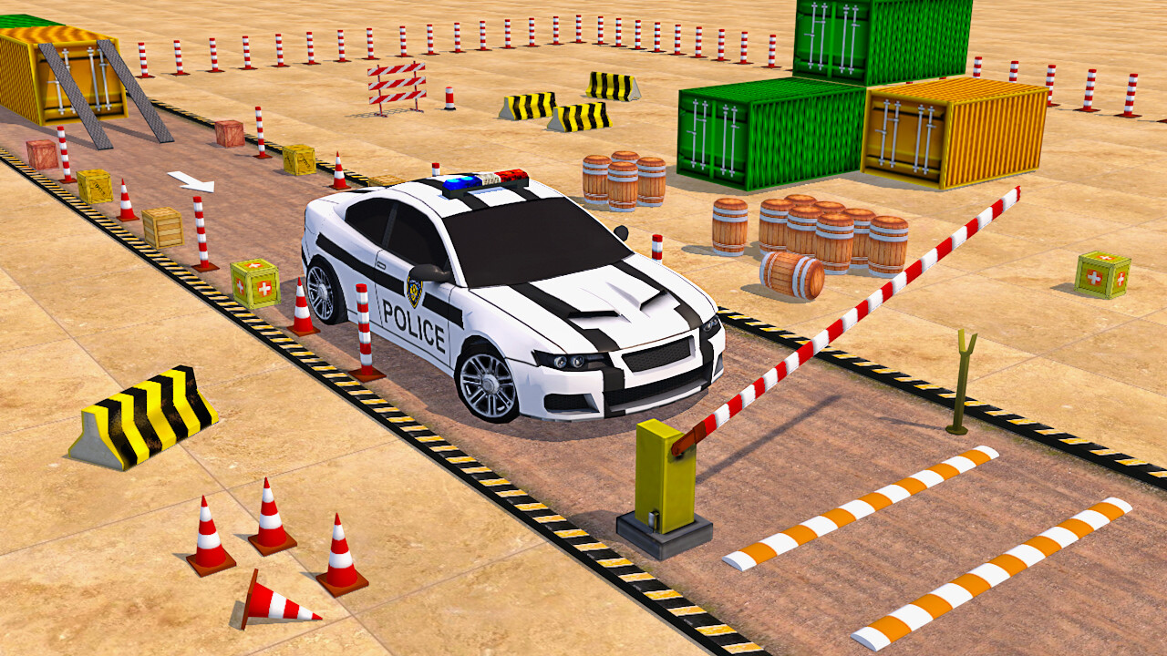Artstation Modern Police Car Parking 2 Car Driving Games