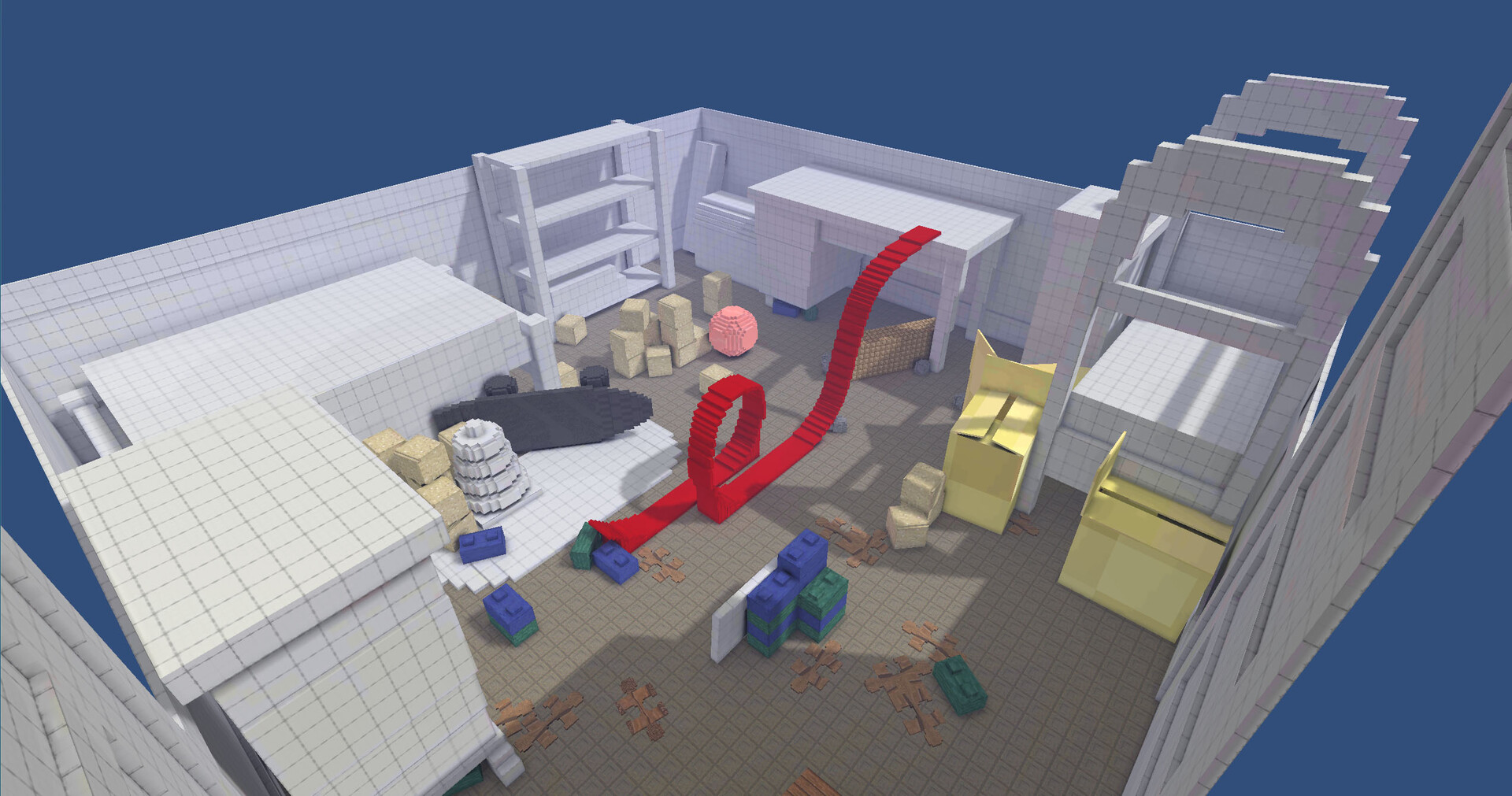 Artstation Pixel Gun 3d Toy Story Map Level Design Alexey