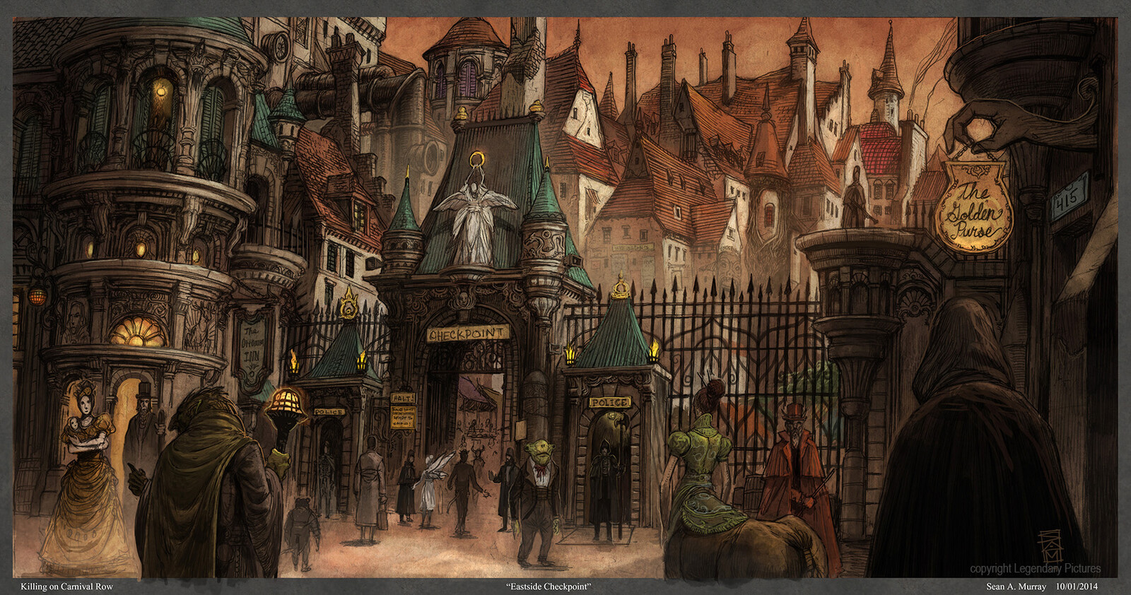 Carnival Row checkpoint - 01