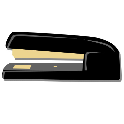 A static version of the paper stapler icon 