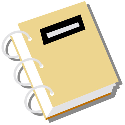 A static version of the paper binder icon 