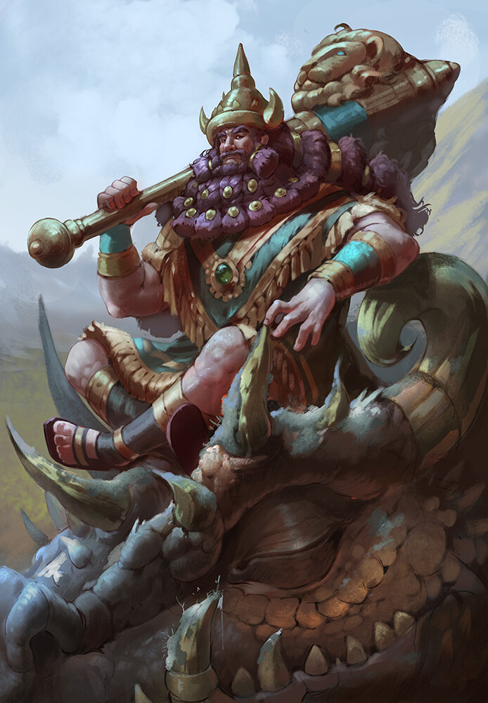 Ekaterina Iusupova (Chesalova) Sumerian gods and Heroes part 2