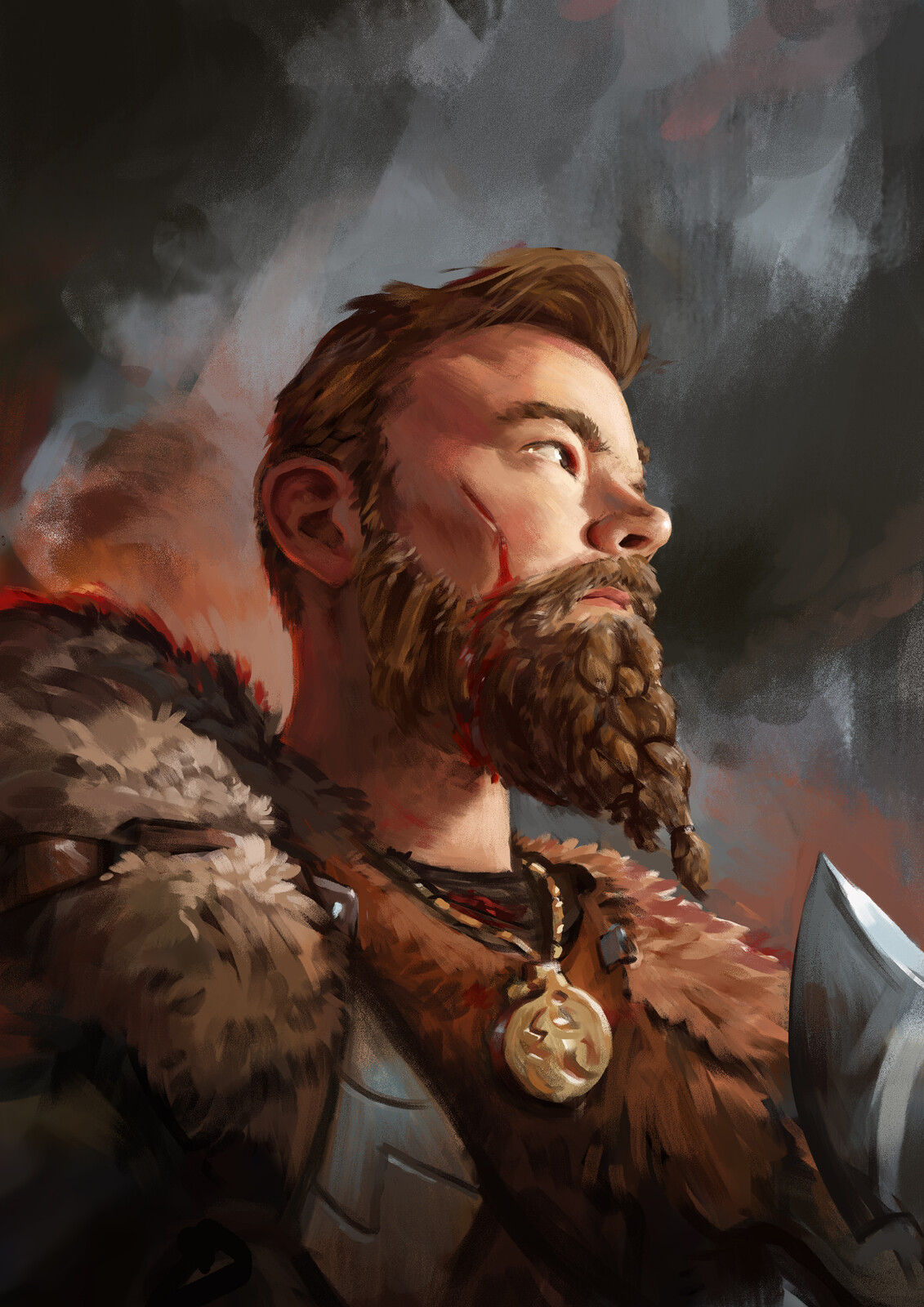 Viking selfportrait