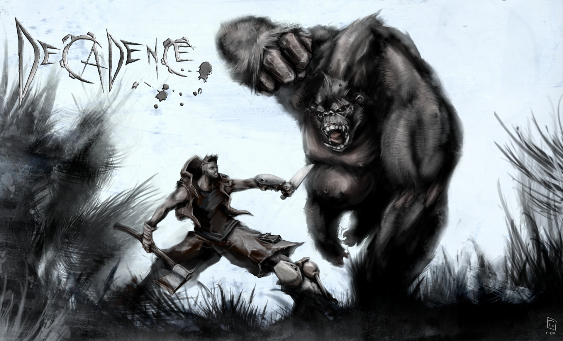 Get Wallpaper Artstation Decadence Promotional Poster Kong Version Alberto For Android
