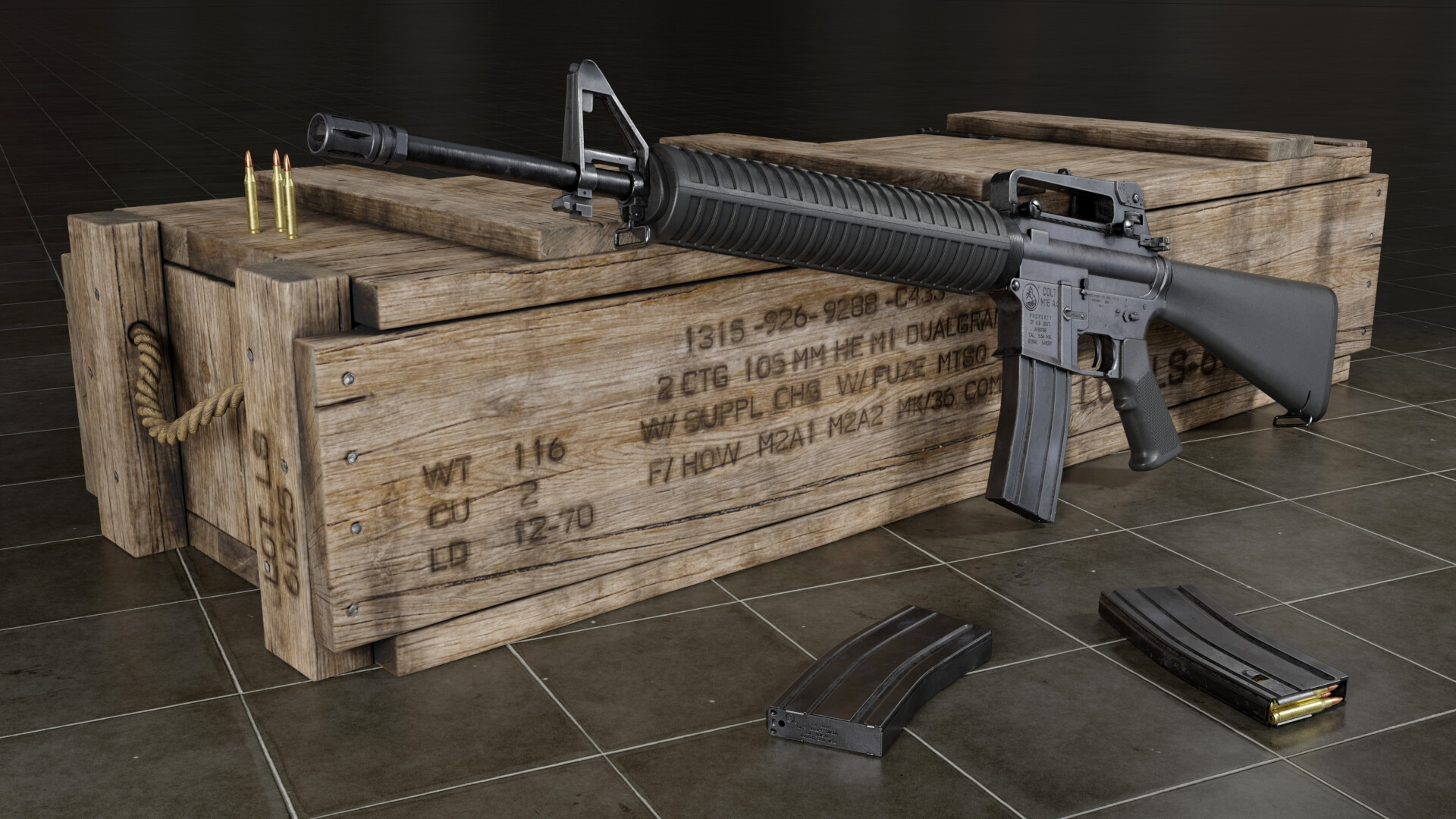 Tales of the Gun : M16 Rifle Weapon Best Military Assault Firearm
