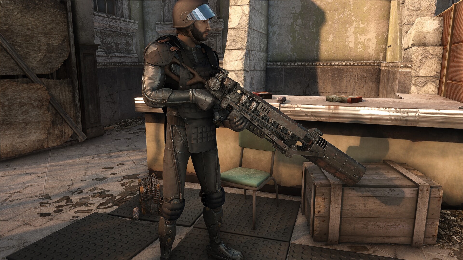 fallout 4 gauss rifle 117 fallout 4 gauss rifle 117