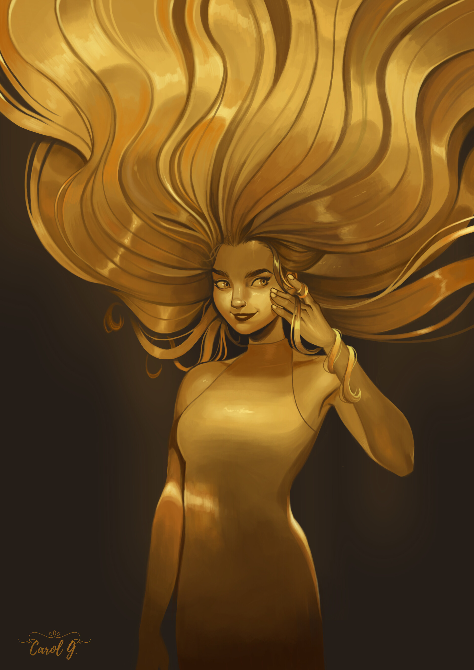 Girl is gold. Golden girl Carole Cale. Золотая девушка. Золотые девочки. Девушка в золотистом.