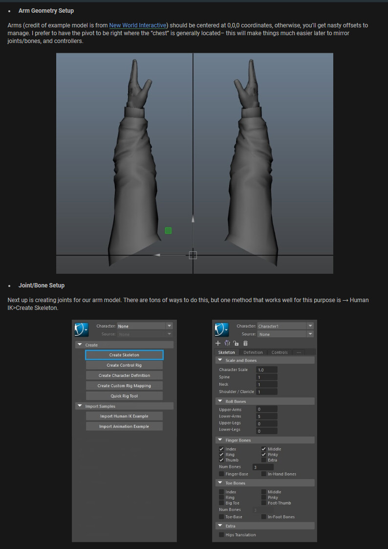 ArtStation Article - Studying Realistic FPS Animation in Maya & Toolbag ArtStation Article - Studying Realistic FPS Animation in Maya & Toolbag