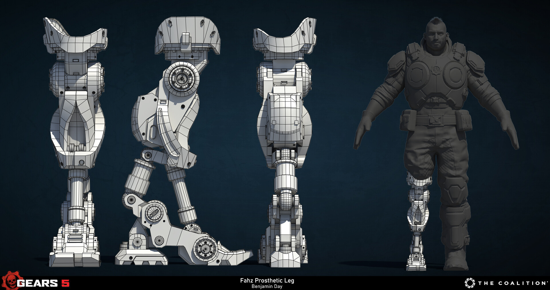 ArtStation Fahz Prosthetic Leg