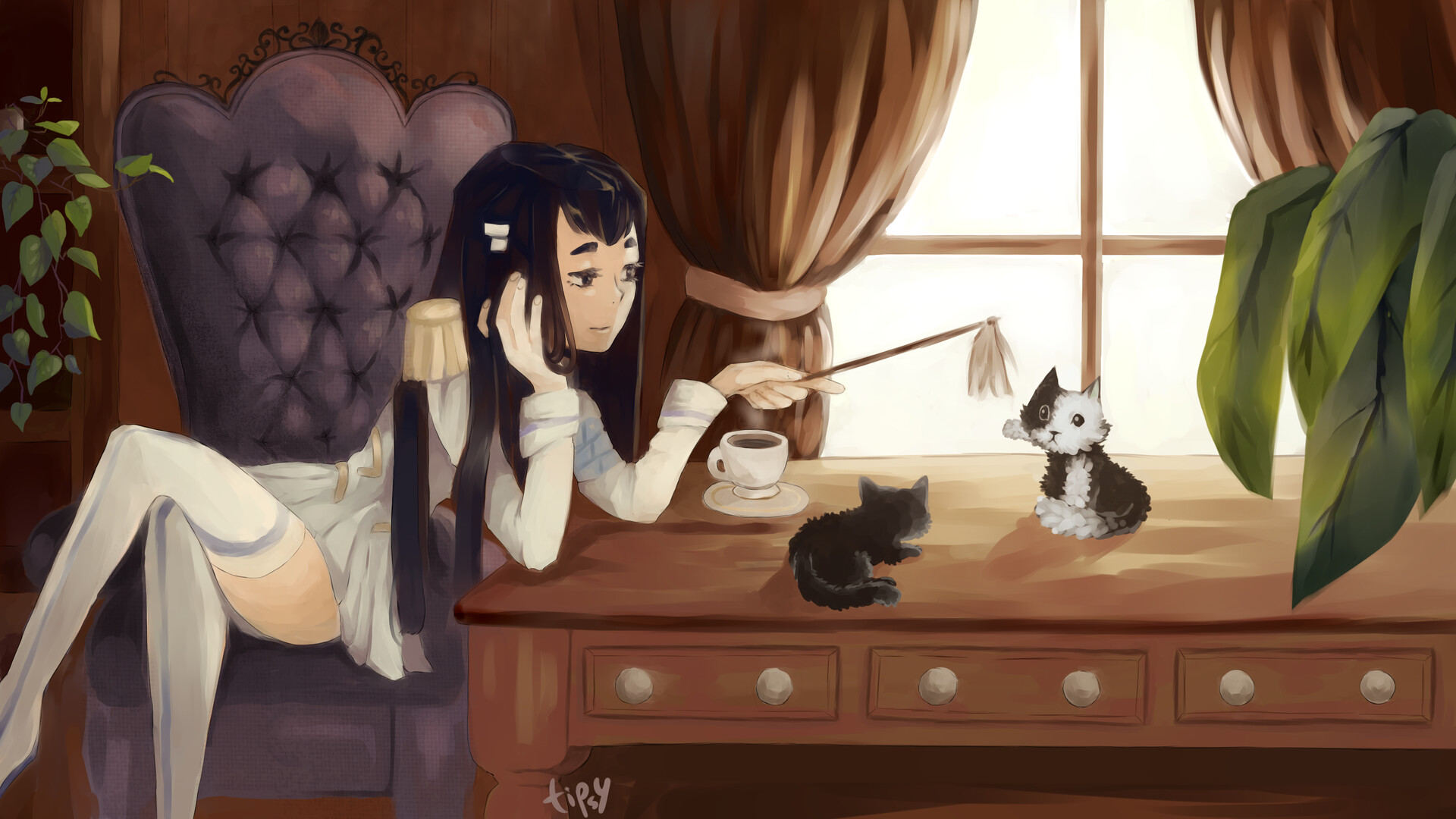 ArtStation - Evening Satsuki