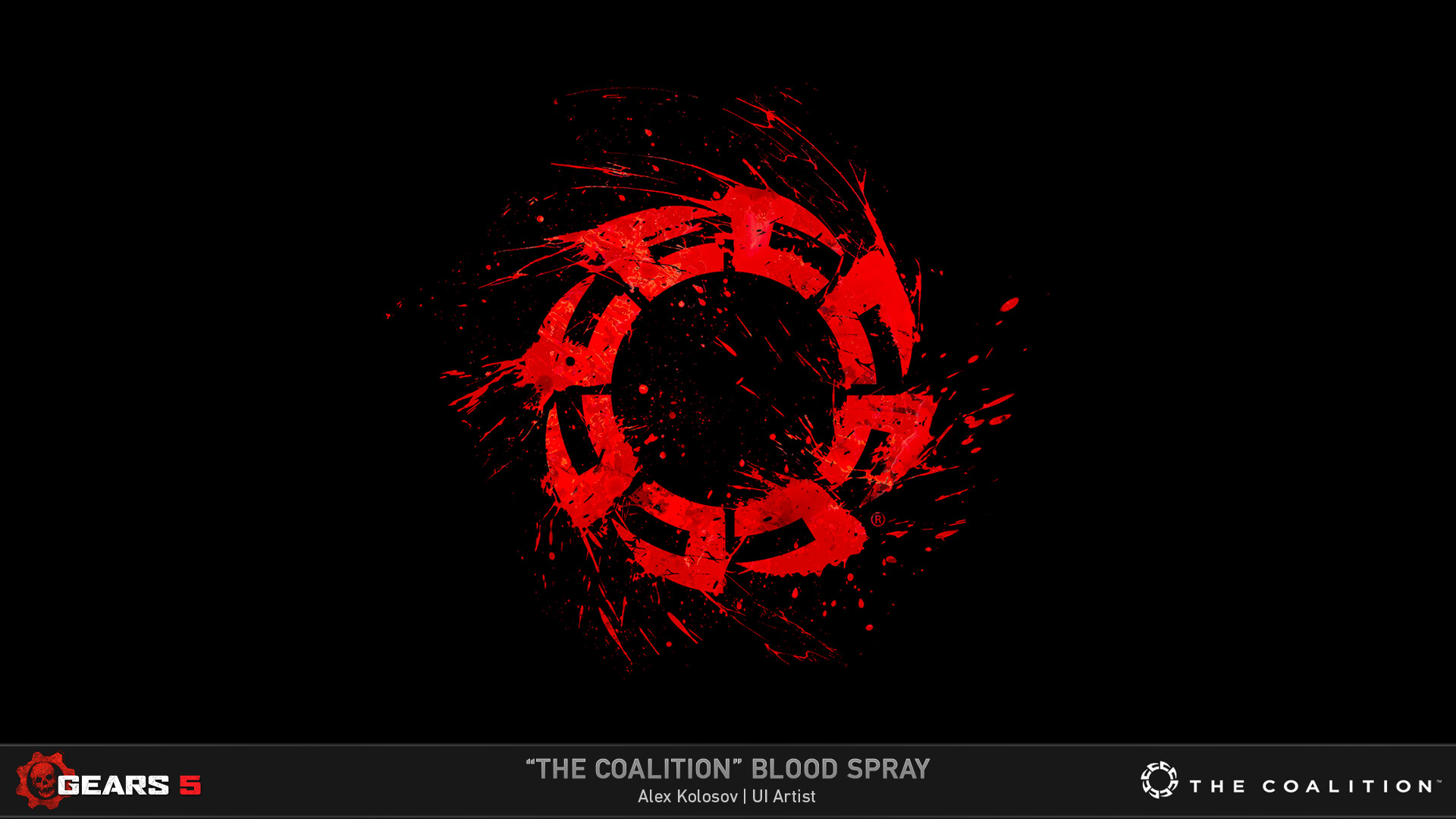 Artstation Gears 5 The Coalition Blood Spray Alexey Kolosov